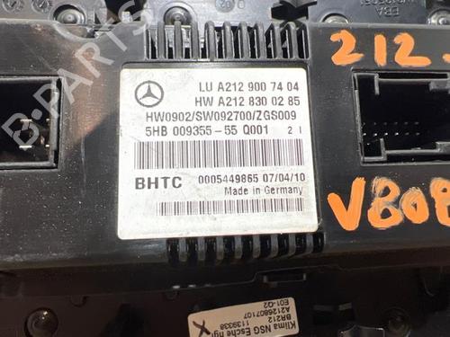Climate control MERCEDES-BENZ E-CLASS (W212) E 350 BlueTEC 4-matic (212.094) | BP38834708I5 - Image 3