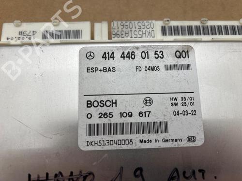 ESP ECU MERCEDES-BENZ VANEO (414) 1.6 (414.700) | BP38831760M58 - Image 3