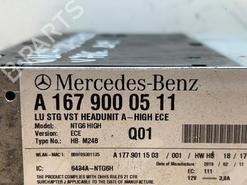 Radio MERCEDES-BENZ A-CLASS (W177) A 200 (177.087) | BP38821718E6 - Image 3