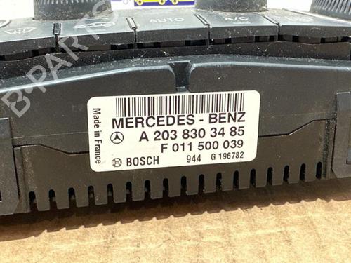 Climate control MERCEDES-BENZ C-CLASS (W203) C 200 CDI (203.007) | BP38850443I5 - Image 7
