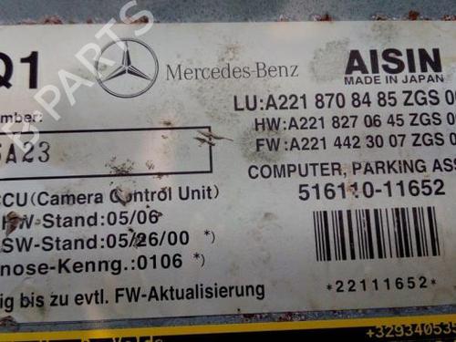 Electronic module MERCEDES-BENZ S-CLASS (W221, V221) S 500 (221.071, 221.171) | BP38851468M83 - Image 4