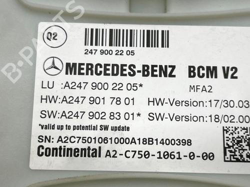 Electronic module MERCEDES-BENZ A-CLASS (W177) A 200 (177.087) | BP38822576M83 - Image 3