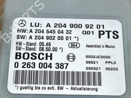 Control unit MERCEDES-BENZ C-CLASS (W204) C 200 CDI (204.001) | BP38822397M11 - Image 4