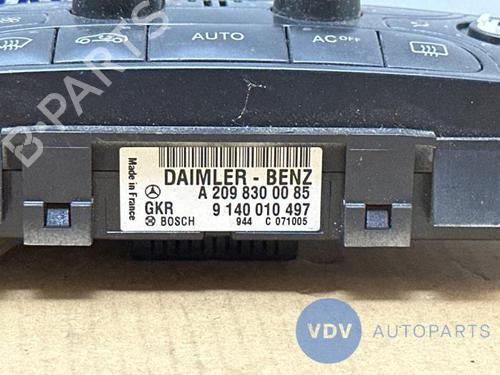 Climate control MERCEDES-BENZ C-CLASS (W203) C 200 CDI (203.004) | BP25949802I5 