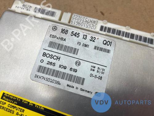 Elektronisk modul MERCEDES-BENZ A-CLASS (W168) A 190 (168.032, 168.132) | BP25972839M83 