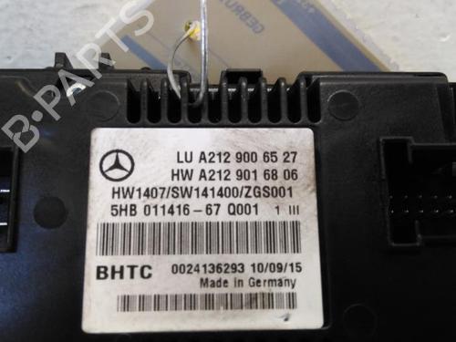 Climate control MERCEDES-BENZ E-CLASS (W212) E 250 CDI / BlueTEC (212.003, 212.004) | BP38856276I5 - Image 6