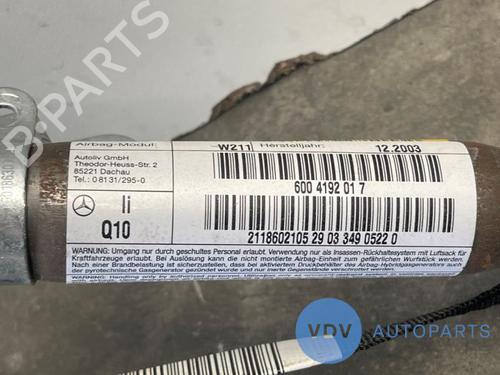 Left curtain airbag MERCEDES-BENZ E-CLASS (W211) E 200 CDI (211.004) | BP27190570C11 