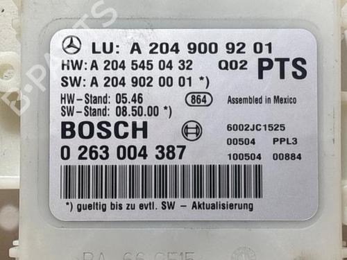Control unit MERCEDES-BENZ C-CLASS (W204) C 200 CDI (204.001) | BP38845409M11  - Image 6