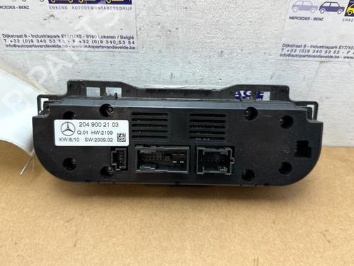 Climate control MERCEDES-BENZ C-CLASS (W204) C 200 CDI (204.001) | BP38850152I5 - Image 3