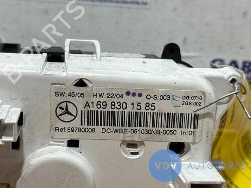 Climate control MERCEDES-BENZ A-CLASS (W169) A 150 (169.031, 169.331) | BP25948664I5 