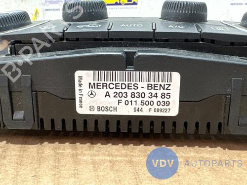 Climate control MERCEDES-BENZ C-CLASS (W203) C 200 CDI (203.007) | BP25948632I5 