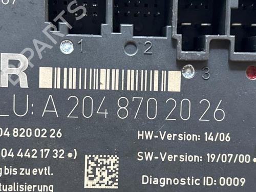Electronic module MERCEDES-BENZ C-CLASS (W204) C 180 Kompressor (204.046) | BP38820784M83 - Image 3