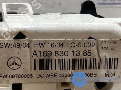 Climate control MERCEDES-BENZ A-CLASS (W169) A 180 CDI (169.007, 169.307) | BP25952028I5 