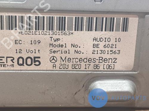 Radio MERCEDES-BENZ C-CLASS (W203) C 200 CDI (203.004) | BP27461069E6
