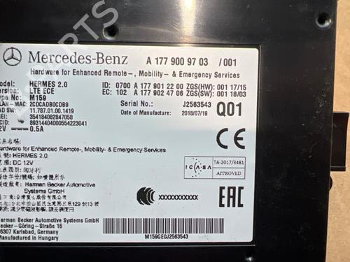 Electronic module MERCEDES-BENZ A-CLASS (W177) A 200 (177.087) | BP38820154M83 - Image 2