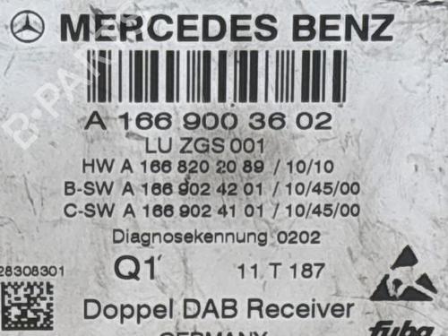 Electronic module MERCEDES-BENZ M-CLASS (W166) ML 250 CDI / BlueTEC 4-matic (166.004, 166.003) | BP38852852M83 - Image 3