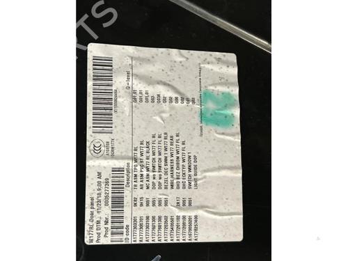 Rear left panel MERCEDES-BENZ A-CLASS (W177) A 180 d (177.003) | BP38822692C60 - Image 3