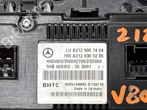 Climate control MERCEDES-BENZ E-CLASS (W212) E 350 BlueTEC 4-matic (212.094) | BP38834708I5 - Image 6