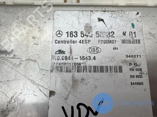 Electronic module MERCEDES-BENZ M-CLASS (W163) ML 270 CDI (163.113) | BP25972654M83 