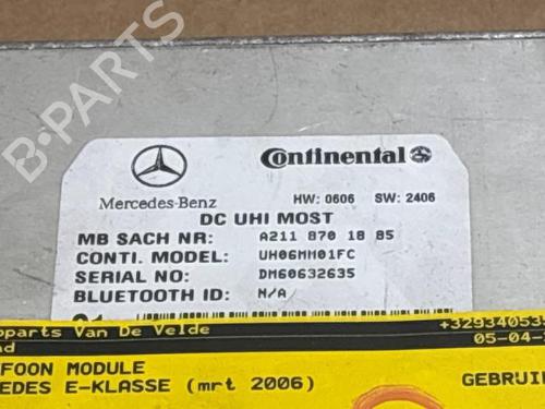 Electronic module MERCEDES-BENZ E-CLASS (W211) E 200 CDI (211.004) | BP38851721M83 - Image 4