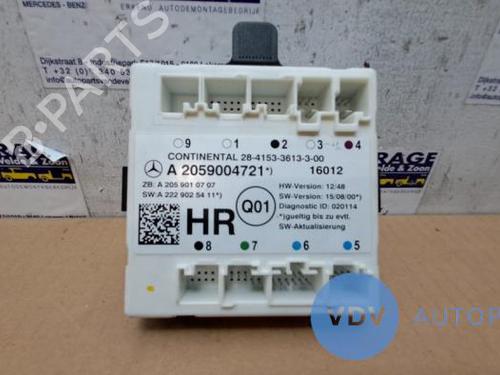 Used Electronic module MERCEDES-BENZ C-CLASS (W205) C 200 BlueTEC / d (205.037) (136 hp) 25954461