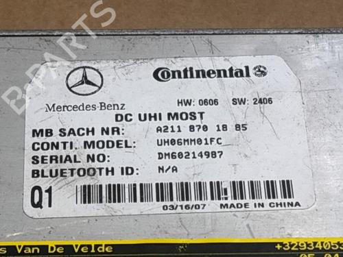 Electronic module MERCEDES-BENZ E-CLASS (W211) E 200 CDI (211.004) | BP38851719M83 - Image 4