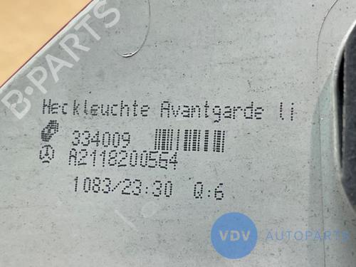 Left taillight MERCEDES-BENZ E-CLASS (W211) E 220 CDI (211.006) | BP25971220C34 