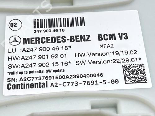 Electronic module MERCEDES-BENZ GLA (H247) GLA 250 e (247.785) | BP38825503M83 - Image 3