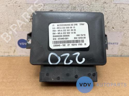 Used Electronic module MERCEDES-BENZ S-CLASS (W222, V222, X222) S 350 BlueTEC / d 4-matic (222.033, 222.133) (258 hp) 25967065
