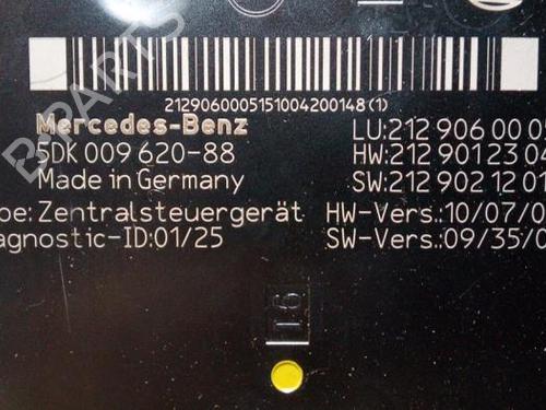 Electronic module MERCEDES-BENZ E-CLASS (W212) E 350 CDI 4-matic (212.089) | BP38855337M83 - Image 3