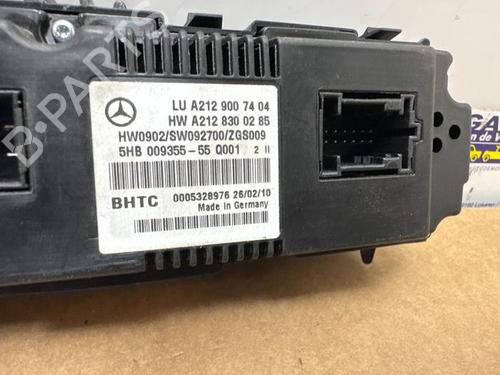 Climate control MERCEDES-BENZ E-CLASS (W212) E 350 BlueTEC 4-matic (212.094) | BP38850110I5 - Image 3