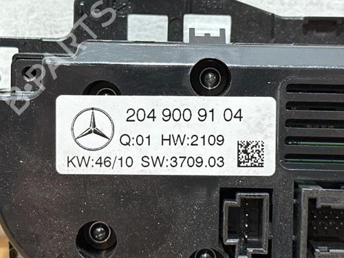 Climate control MERCEDES-BENZ C-CLASS T-Model (S204) C 180 CGI (204.249) | BP38850136I5 - Image 3