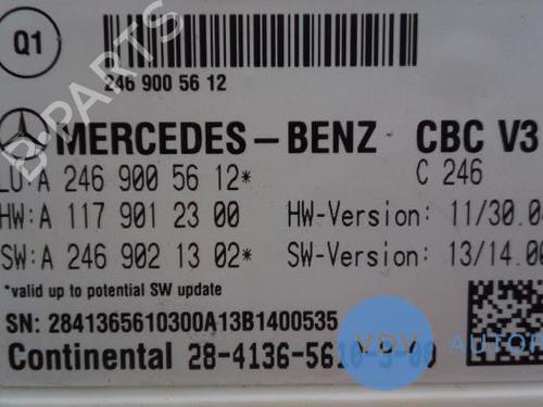 Electronic module MERCEDES-BENZ A-CLASS (W176) A 180 (176.042) | BP25943783M83
