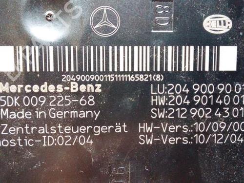 Electronic module MERCEDES-BENZ C-CLASS (W204) C 200 CDI (204.001) | BP38855336M83 - Image 3