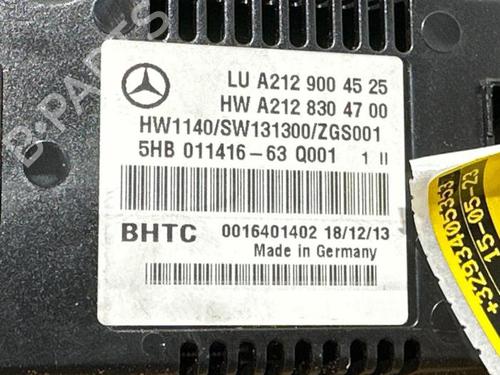 Climate control MERCEDES-BENZ E-CLASS (W212) E 250 CDI / BlueTEC (212.003, 212.004) | BP38850159I5 - Image 3