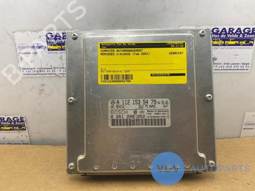 Used Engine control unit (ECU) MERCEDES-BENZ C-CLASS (W203) C 240 (203.061) (170 hp) 25956107