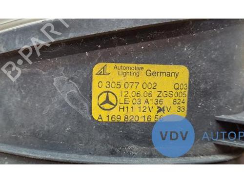 Right front fog light MERCEDES-BENZ C-CLASS (W204) C 200 CDI (204.001) | BP25960881C31 