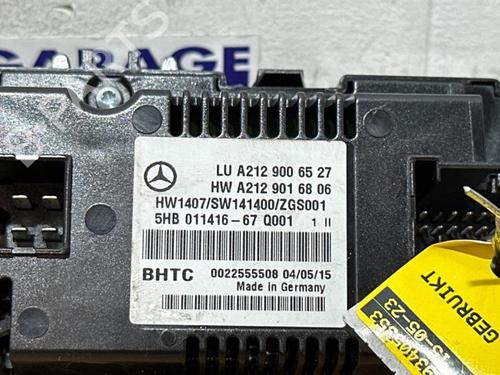 Climate control MERCEDES-BENZ E-CLASS (W212) E 350 BlueTEC 4-matic (212.094) | BP38850155I5 - Image 3