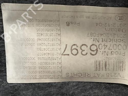 Front right panel MERCEDES-BENZ CLS Shooting Brake (X218) CLS 350 CDI / d (218.923) | BP38823074C59 - Image 3