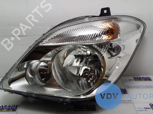 Used Left headlight MERCEDES-BENZ SPRINTER 3-t Van (B906) 213 CDI (906.611, 906.613) (129 hp) 25974383