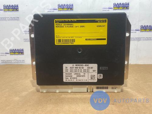 Used Control unit MERCEDES-BENZ S-CLASS (W221, V221) S 320 CDI 4-matic (221.080, 221.180) (211 hp) 25947453