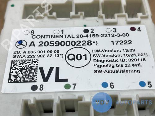 Electronic module MERCEDES-BENZ C-CLASS (W205) C 200 BlueTEC / d (205.037) | BP25970685M83 