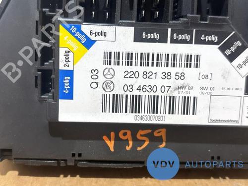 Switch MERCEDES-BENZ S-CLASS (W220) S 400 CDI (220.028, 220.128) | BP27435991I30 