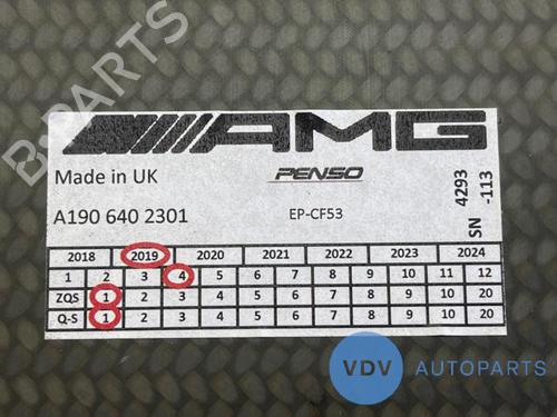 Underbody protection MERCEDES-BENZ AMG GT (C190) GT R (190.379) | BP25972216M92 