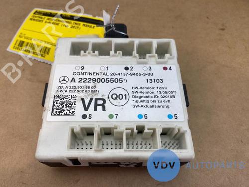 Used Electronic module MERCEDES-BENZ S-CLASS (W222, V222, X222) S 500 Hybrid / e (222.163) (442 hp) 25949268
