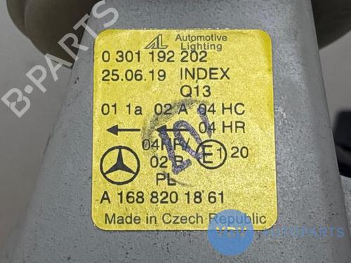 Højre forlygte MERCEDES-BENZ A-CLASS (W168) A 140 (168.031, 168.131) | BP27607378C29 