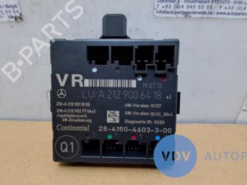 Used Electronic module MERCEDES-BENZ E-CLASS (W212) E 220 CDI (163 hp) 25957416