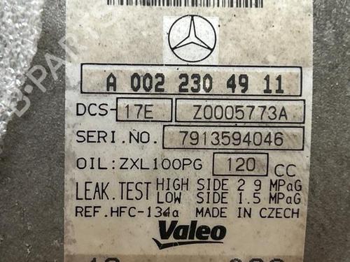 AC compressor MERCEDES-BENZ C-CLASS (W204) C 180 Kompressor (204.046) | BP38821434M34 - Image 3