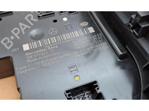 Electronic module MERCEDES-BENZ C-CLASS T-Model (S204) C 180 CDI (204.200) | BP38840731M83 - Image 2