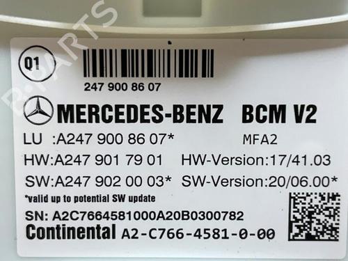Electronic module MERCEDES-BENZ A-CLASS (W177) A 180 (177.084) | BP38822510M83 - Image 3